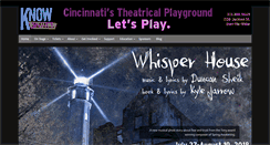 Desktop Screenshot of knowtheatre.com